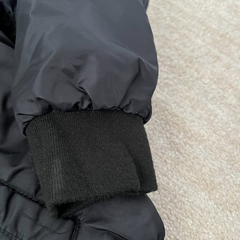 Y2K South Pole Zip Up Black Gold Bomber Jacket XL - Picture 11 of 14